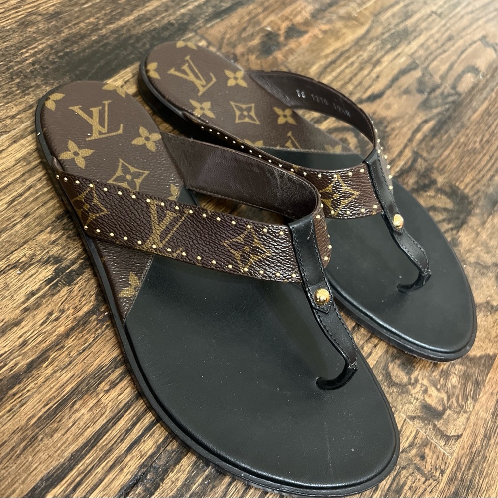 Louis Vuitton Monogram Sandals